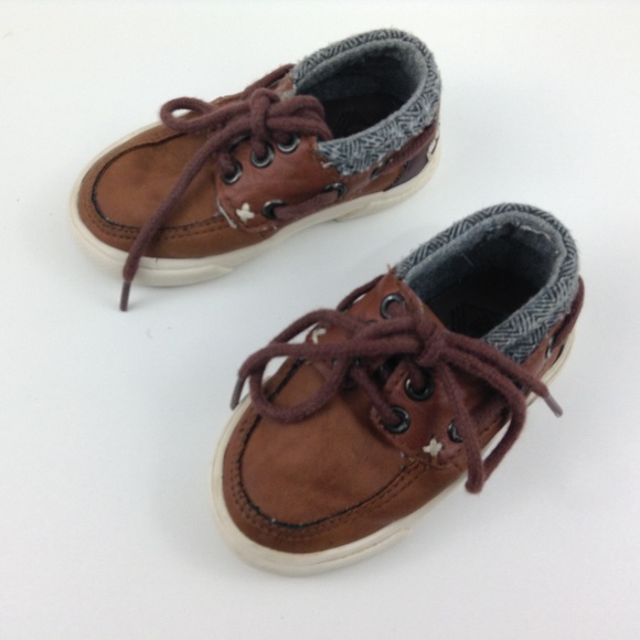 Zara Baby Other - Zara Baby Boy Brown Leather Loafers Sz.18 EU(2 US)